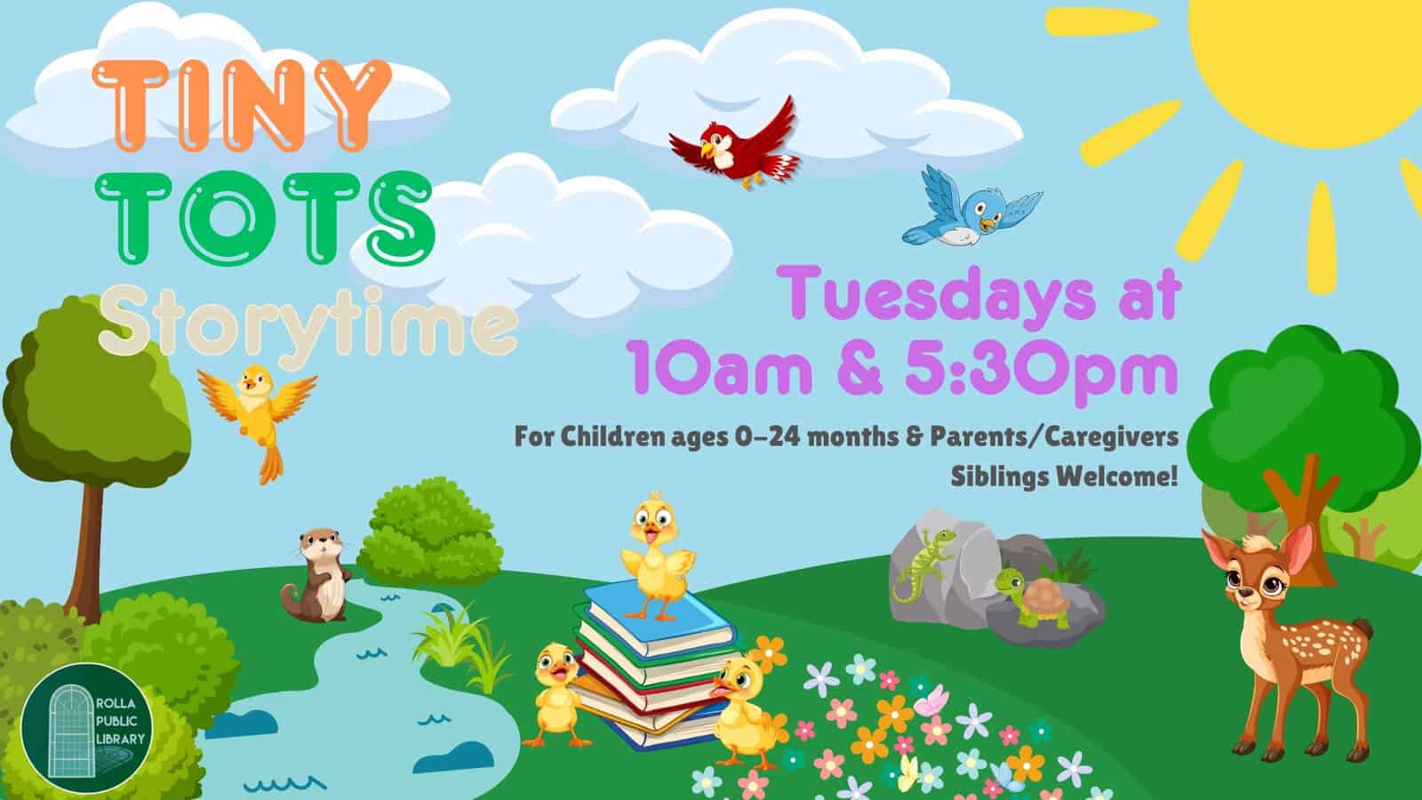 Tiny Tots Storytime - Rolla Public Library