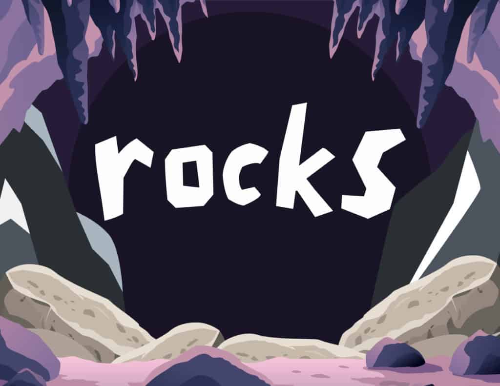 rocks