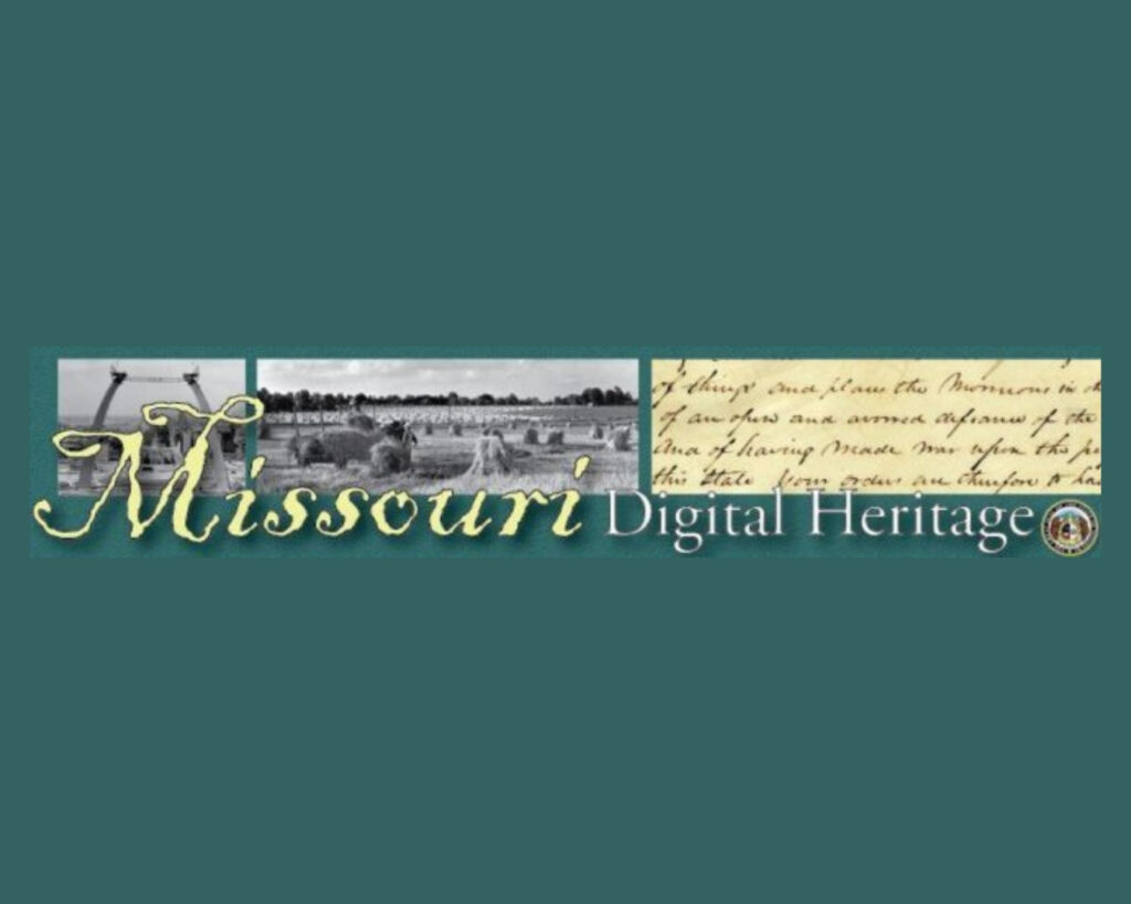 Missouri Digital Heritage quick jump button